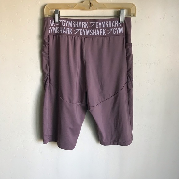 Gymshark Biker Shorts Plum Size M